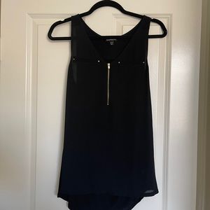 Express black work blouse/tank